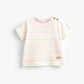 Souris Mini Cream T-Shirt in Pink Stripe