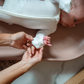 Pip + Phee Cotton Footed Sleeper in Vanilla