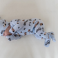 Pip + Phee Bamboo Footed Sleeper in Vintage Cars