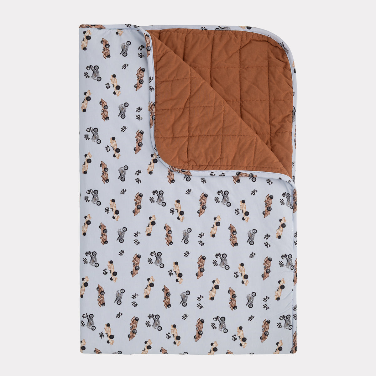 Pip + Phee Bamboo 1 TOG Blanket in Vintage Cars