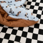 Pip + Phee Bamboo 1 TOG Blanket in Vintage Cars