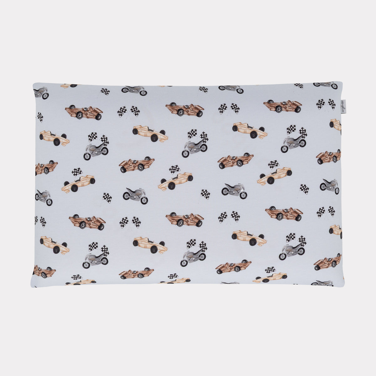 Pip + Phee Bamboo Toddler Pillowcase in Vintage Cars
