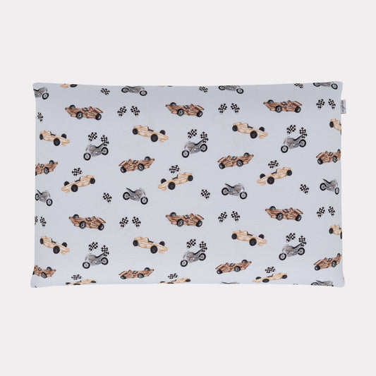 Pip + Phee Bamboo Toddler Pillowcase in Vintage Cars