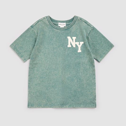 Miles the Label NYC Acid Wash Tee