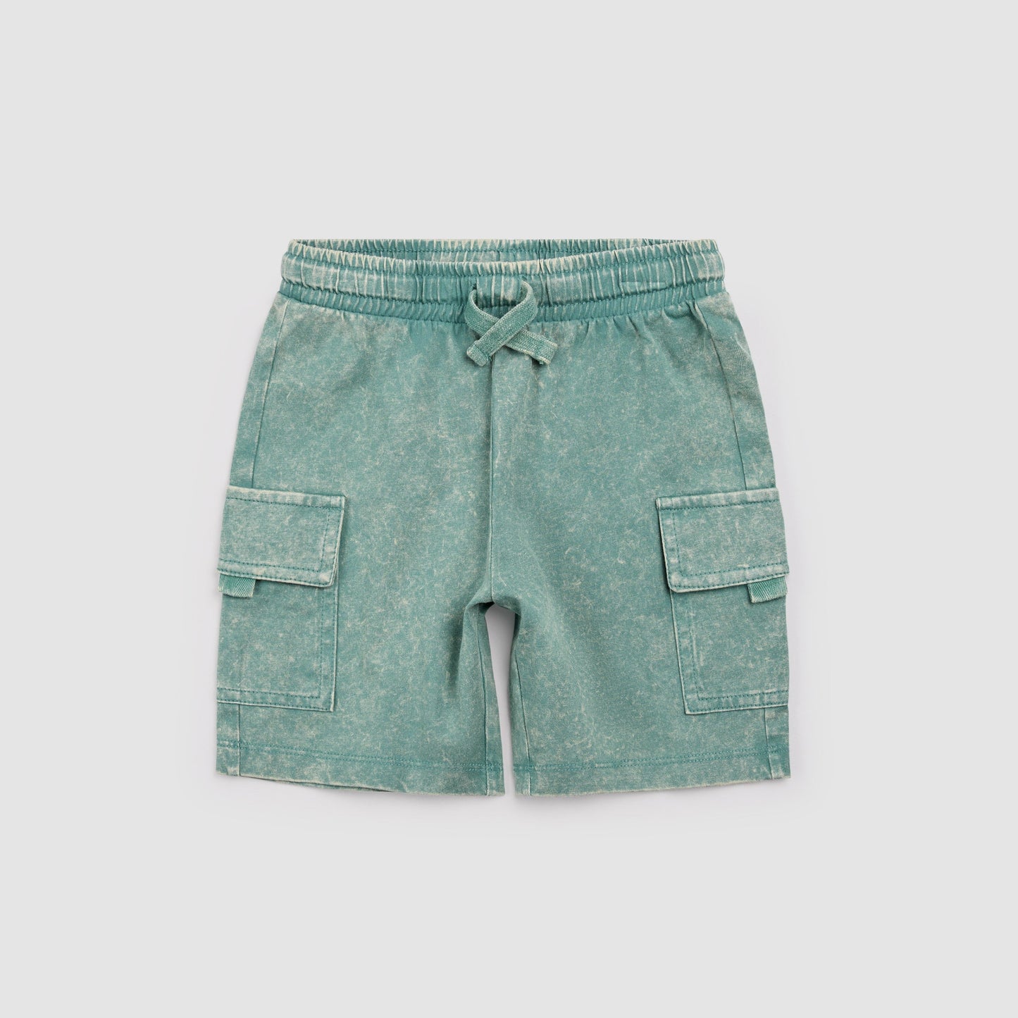 Miles the Label NYC Acid Wash Cargo Short
