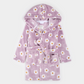 Petit Lem Plush Robe in Daisy Print