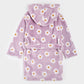 Petit Lem Plush Robe in Daisy Print