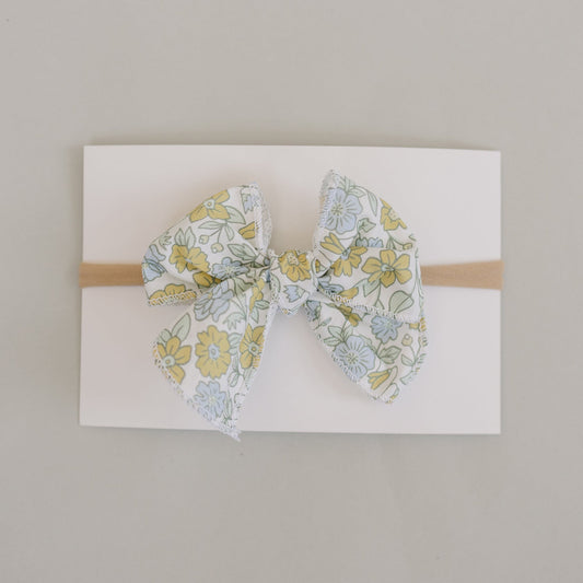 Mebie Baby Sunny Floral Headband Bow