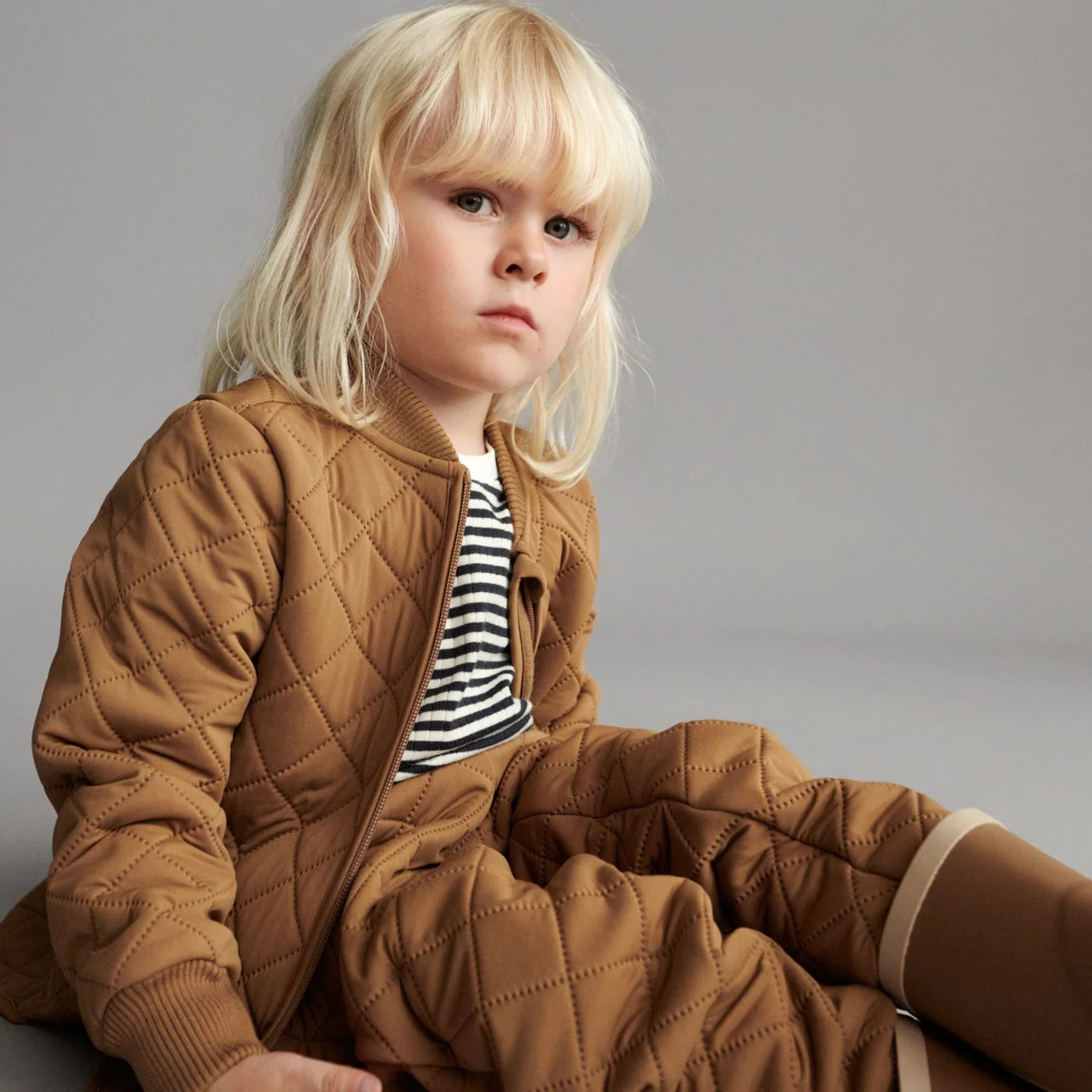 Wheat Thermo Jacket in Hazel