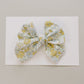 Mebie Baby Sunny Floral Clip Bow