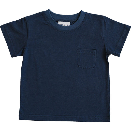 Mebie Baby Navy Pocket Tee