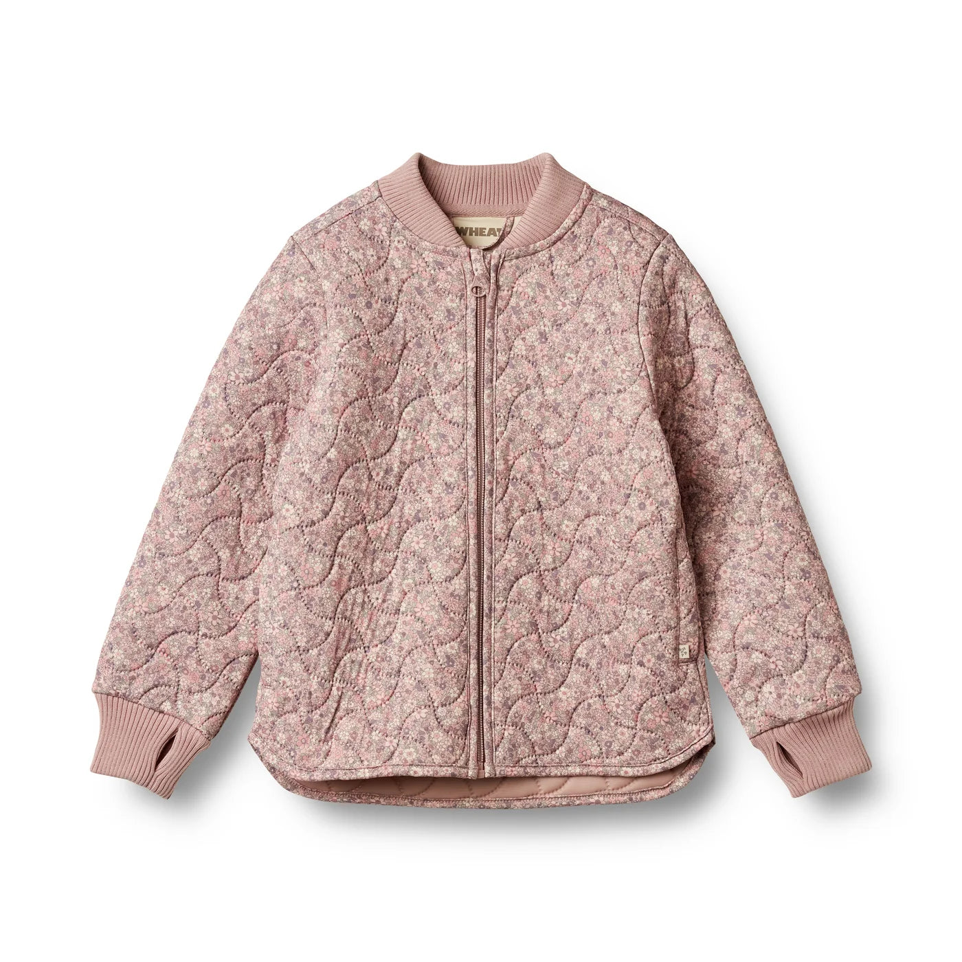 Wheat Thermo Jacket in Powder Flower Meadow
