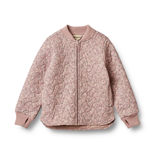 Wheat Thermo Jacket in Powder Flower Meadow