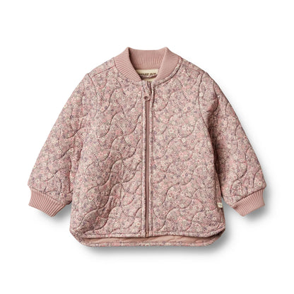 Wheat Thermo Jacket in Powder Flower Meadow