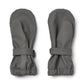 Wheat Rily Rain Mittens in Dark Charcoal
