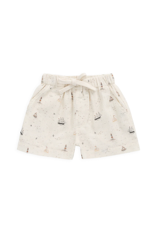 Jamie Kay Organic Cotton Louis Short in Sailing Day