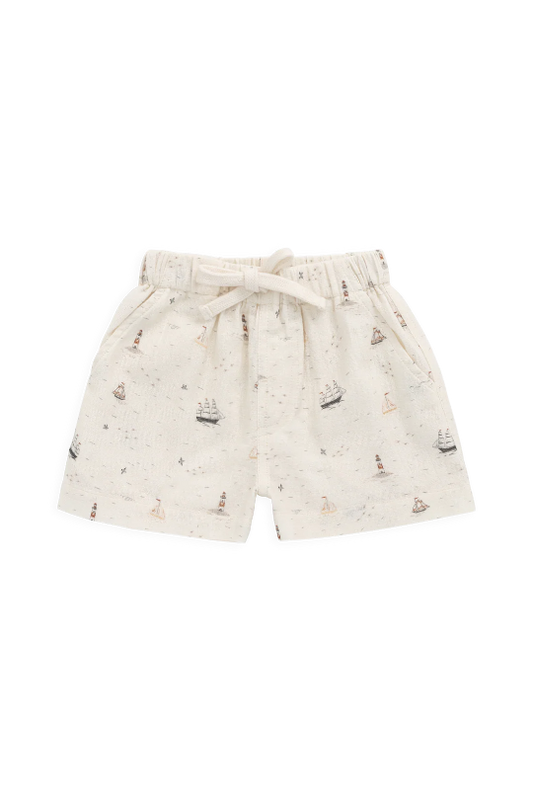 Jamie Kay Organic Cotton Louis Short in Sailing Day