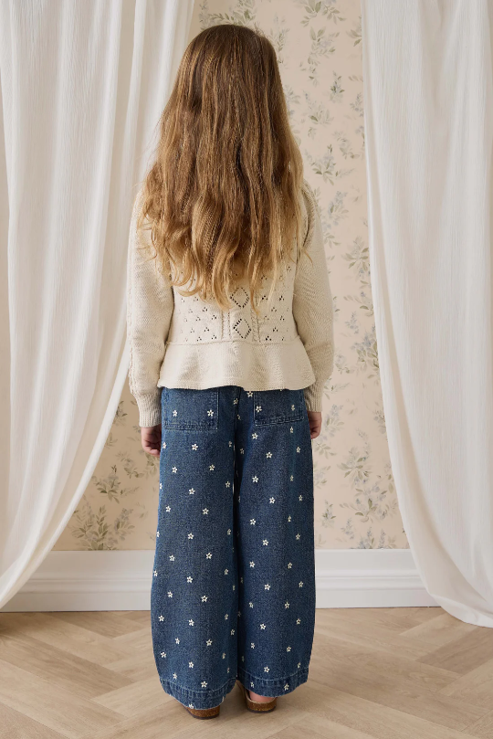 Jamie Kay Amandine Pant in Josie Floral Denim