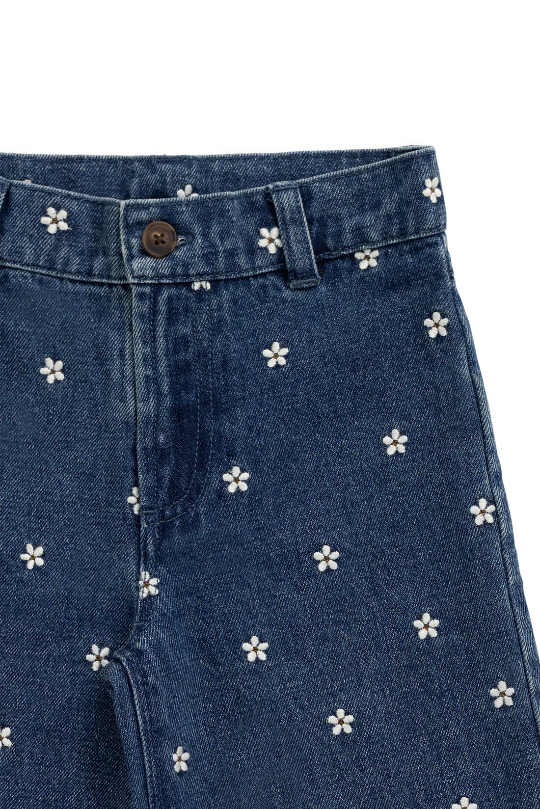 Jamie Kay Amandine Pant in Josie Floral Denim