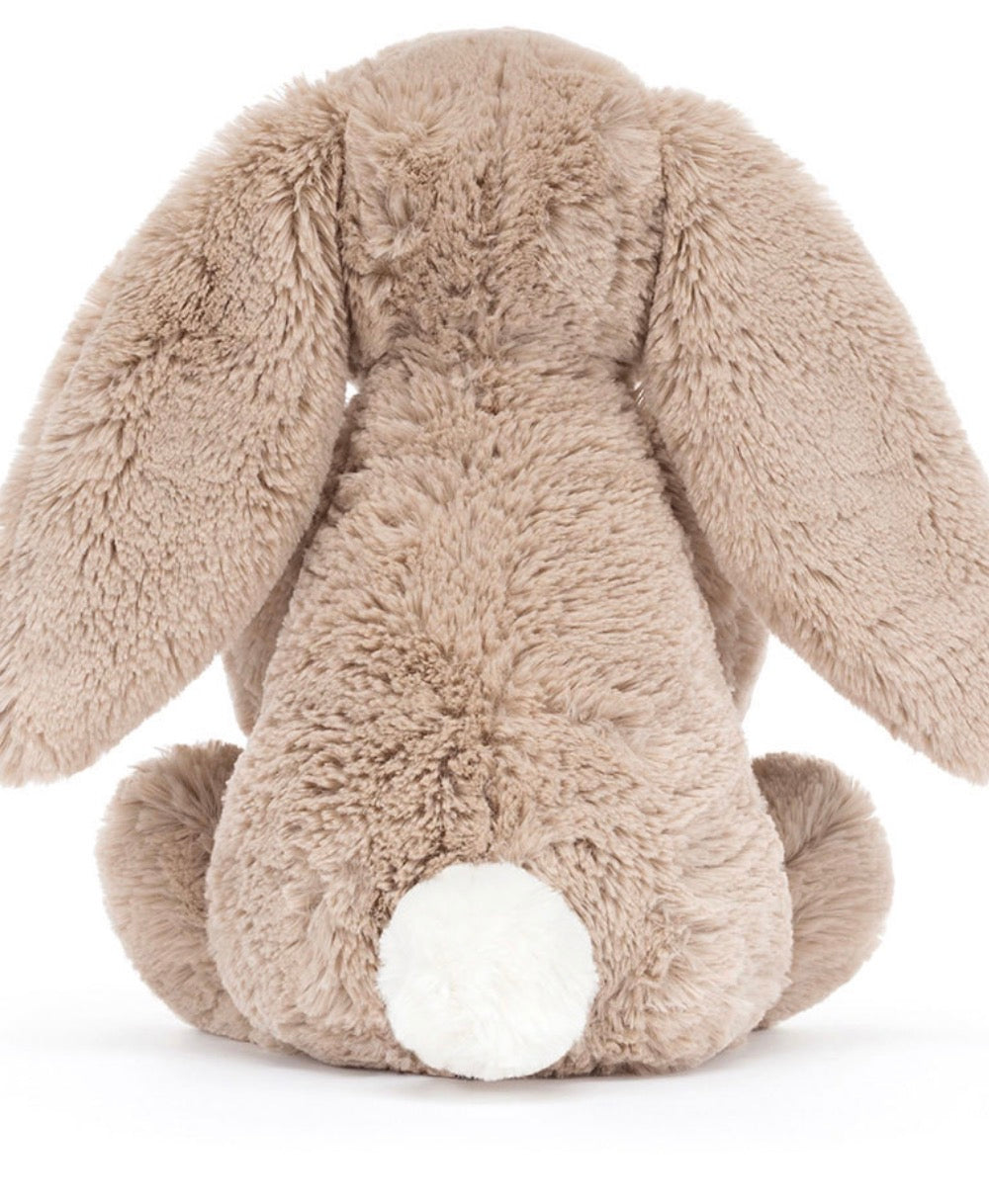 Jellycat Bashful Beige Bunny “Birthday”
