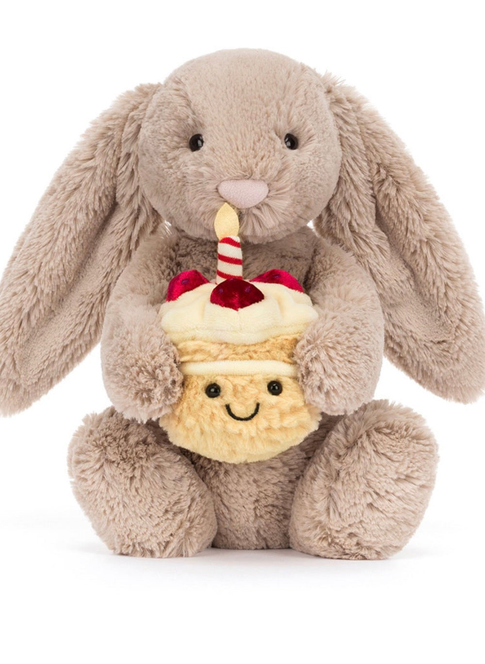 Jellycat Bashful Beige Bunny “Birthday”