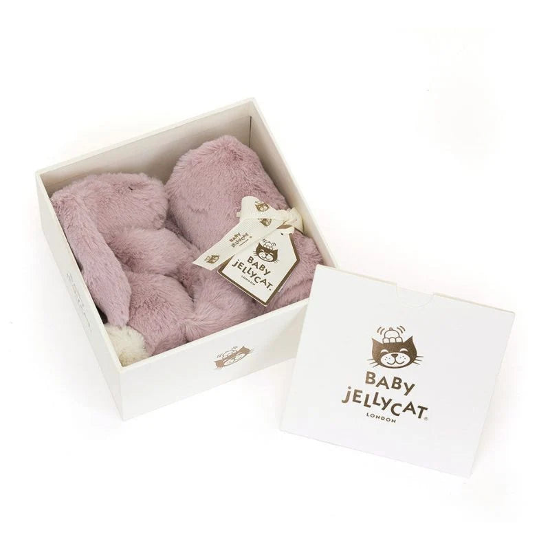 Jellycat Bashful Bunny Luxe Rosa Soother