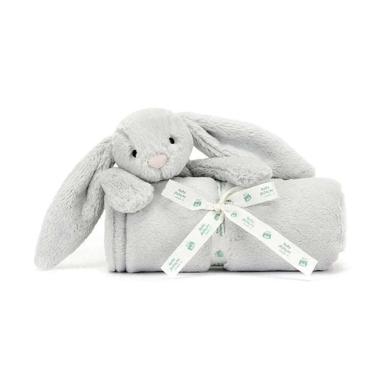 Jelliecat Bashful Silver Bunny Blankie