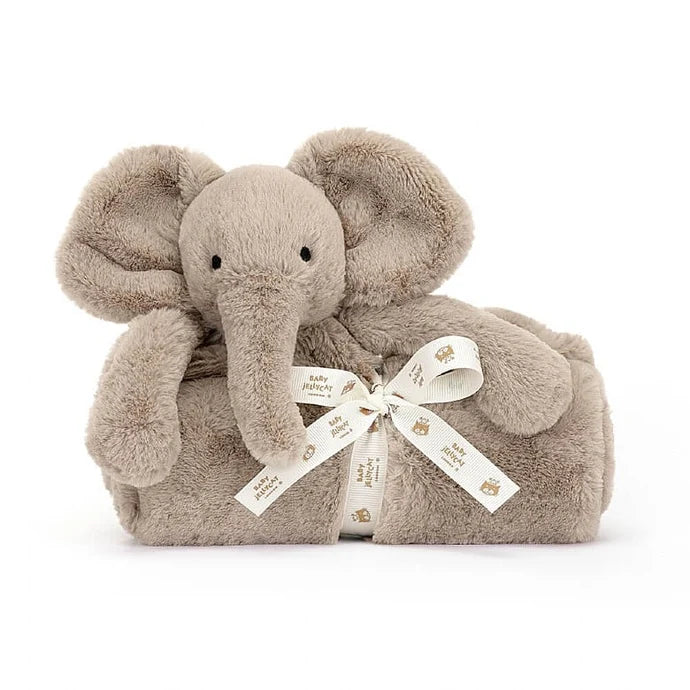 Jelliecat Smudge Elephant Luxe Blankie