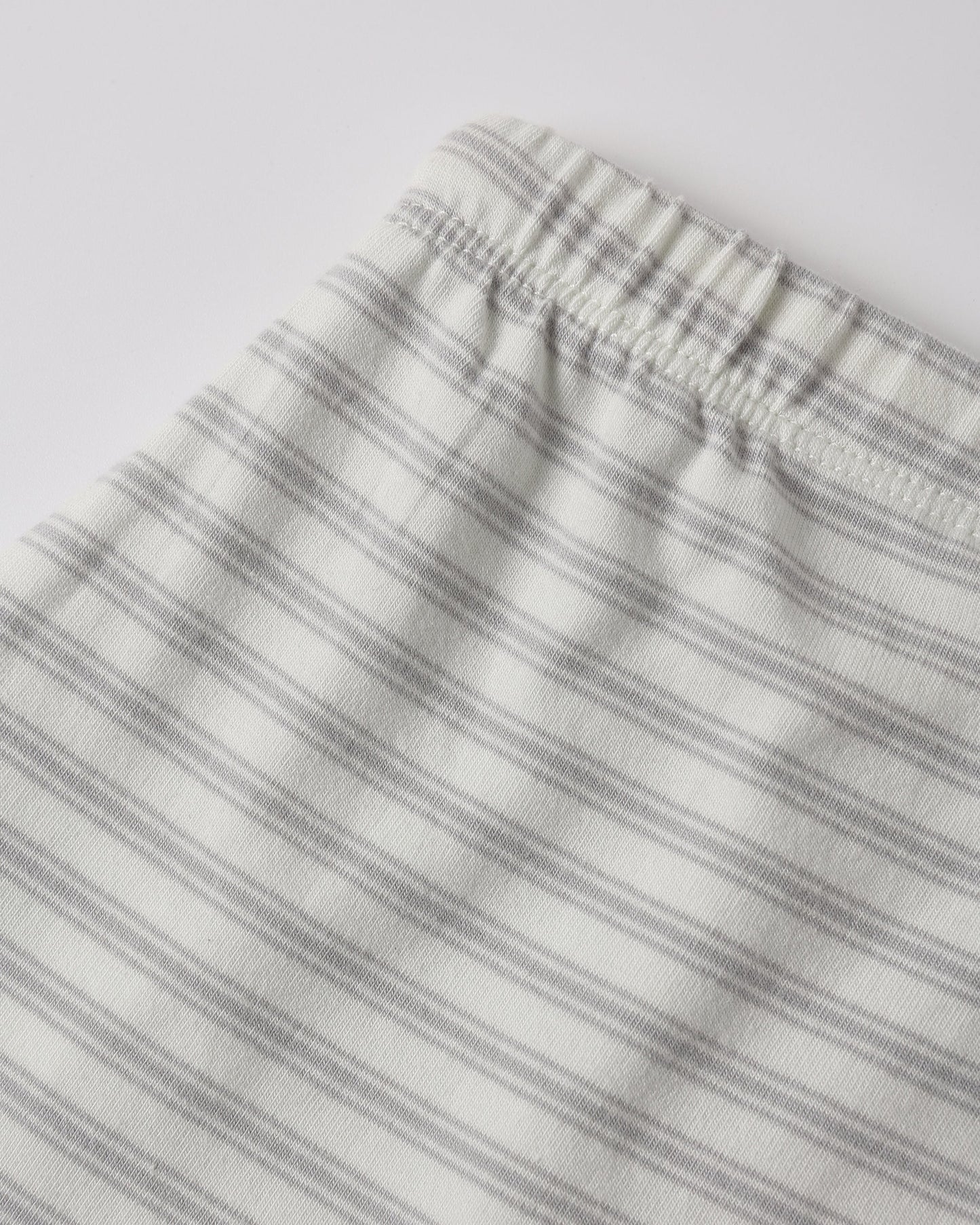 Quincy Mae Long Sleeve Top & Drawstring Pant Set in Cloud Stripe