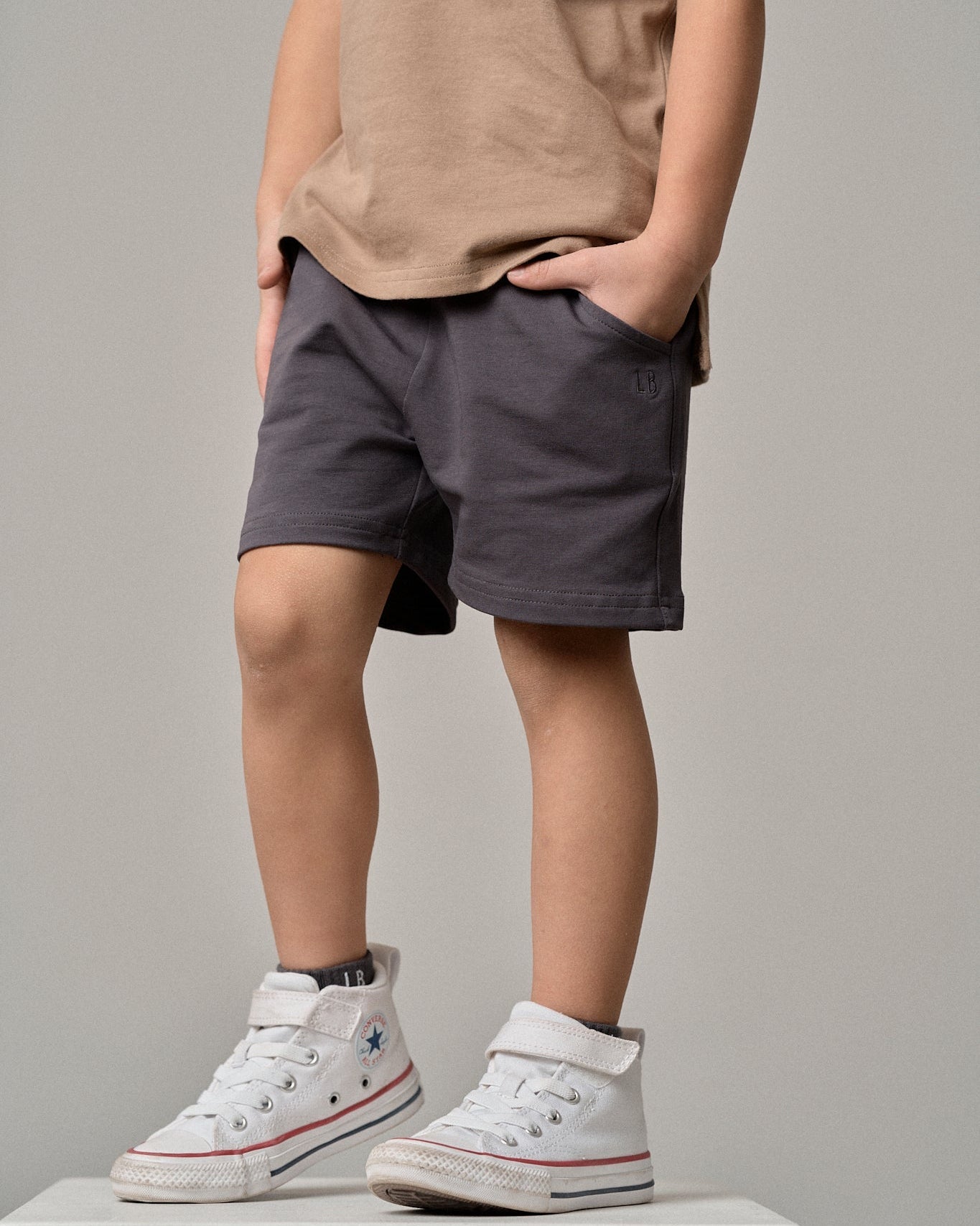 Little Bipsy Harem Short in Iron