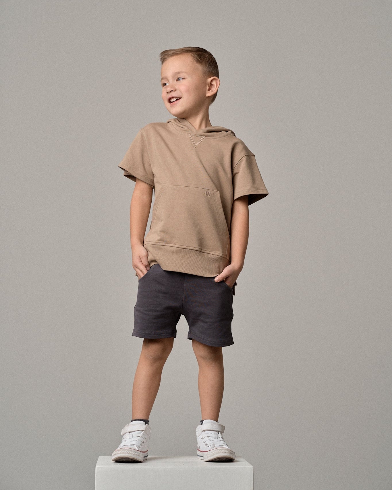 Little Bipsy Harem Short in Iron