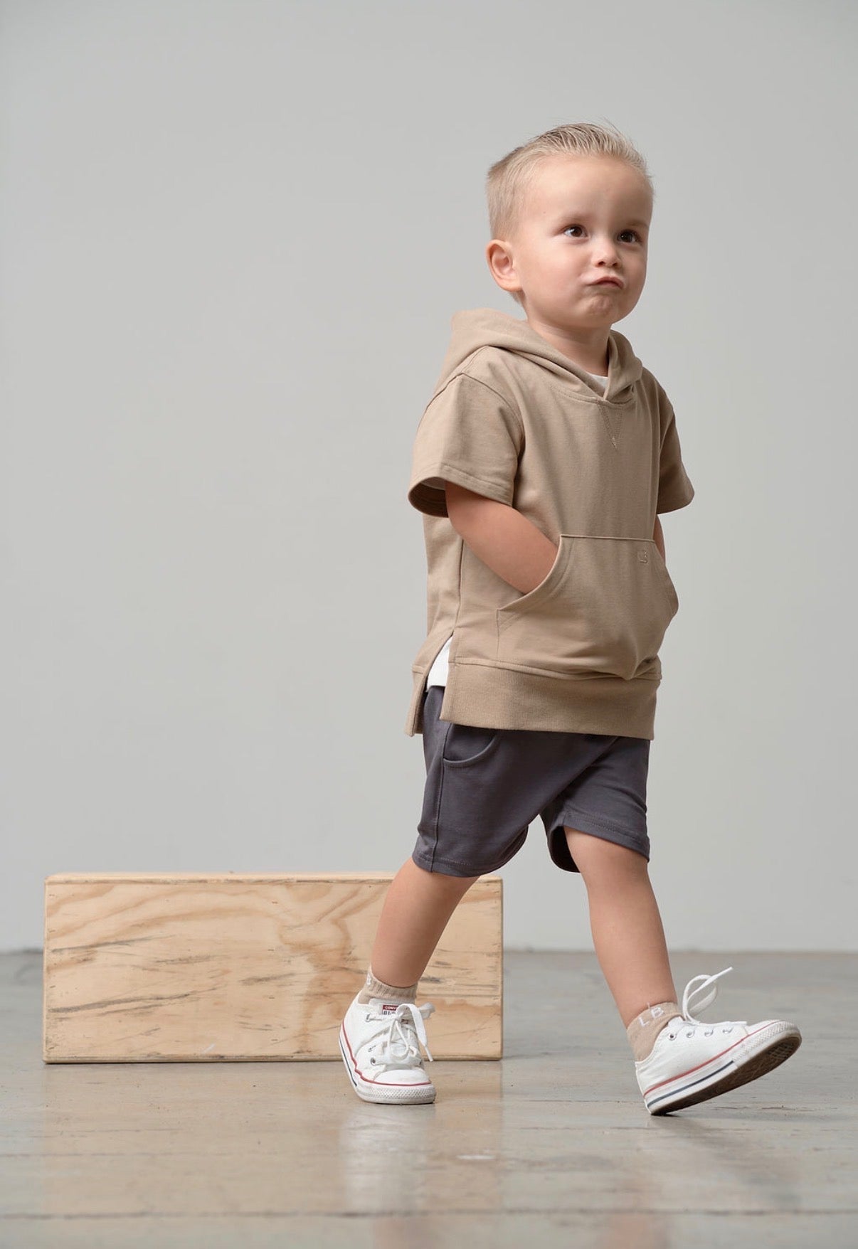 Little Bipsy Harem Short in Iron