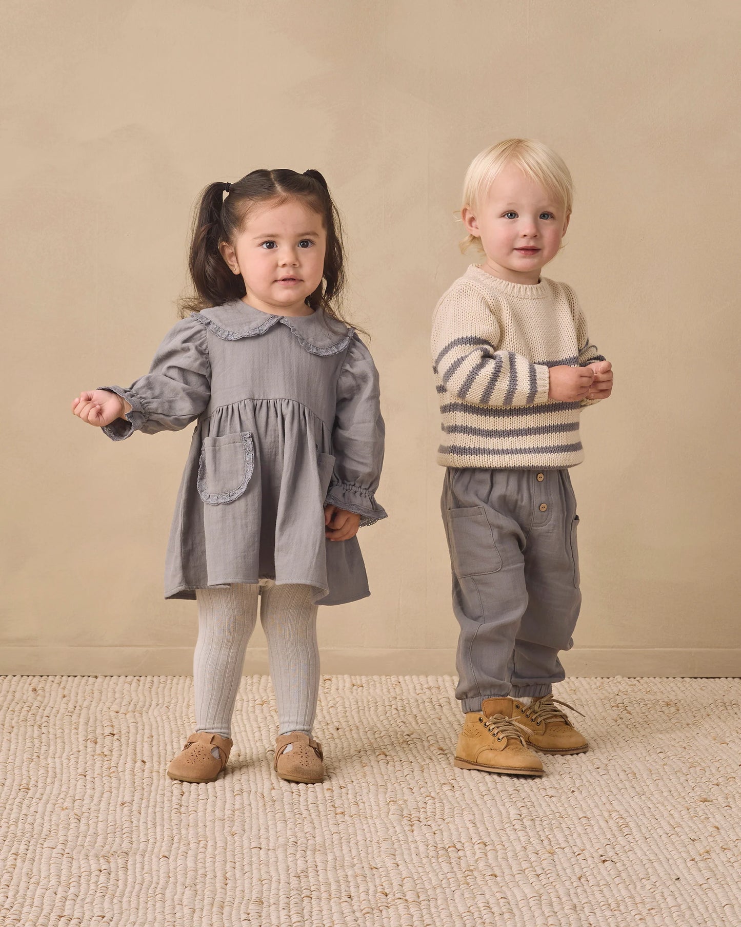 Quincy Mae Luca Pant in Slate