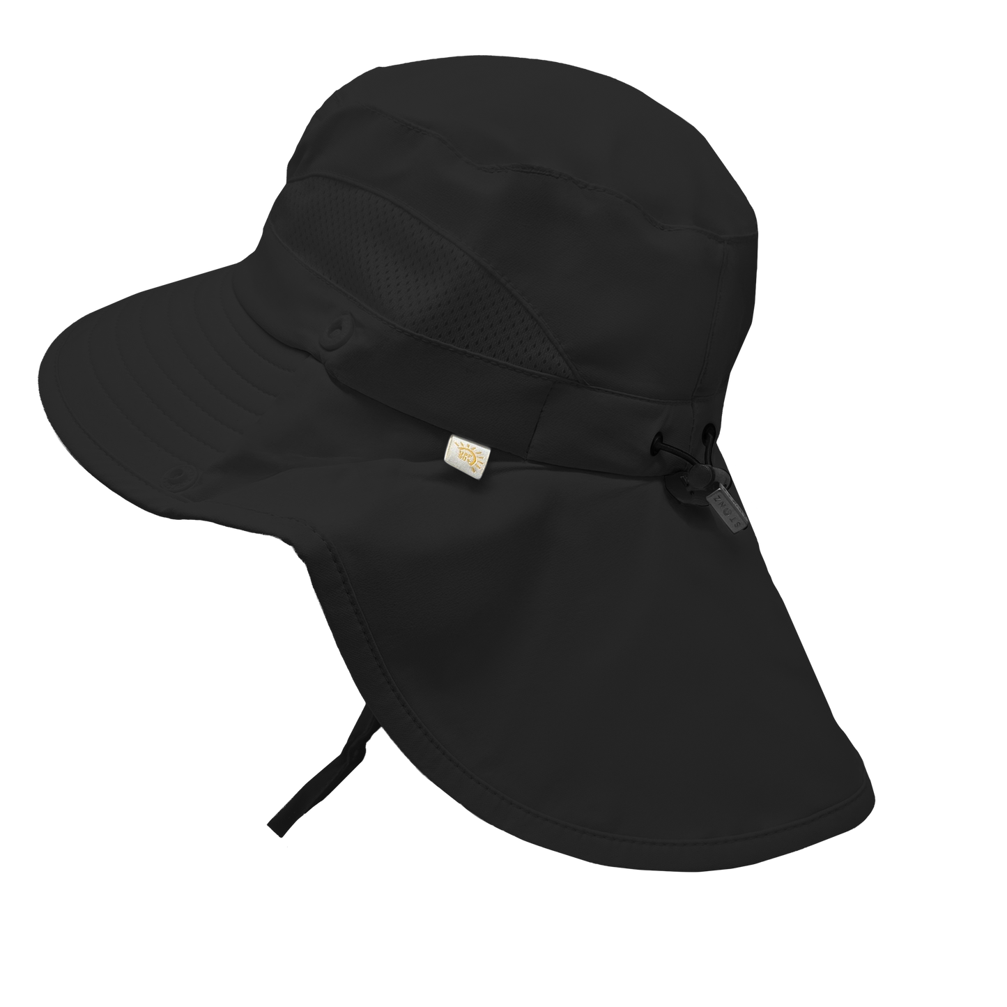 Stonz Explorer Sun Hat in Black