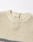 Quincy Mae Rex Sweater in Slate Stripe