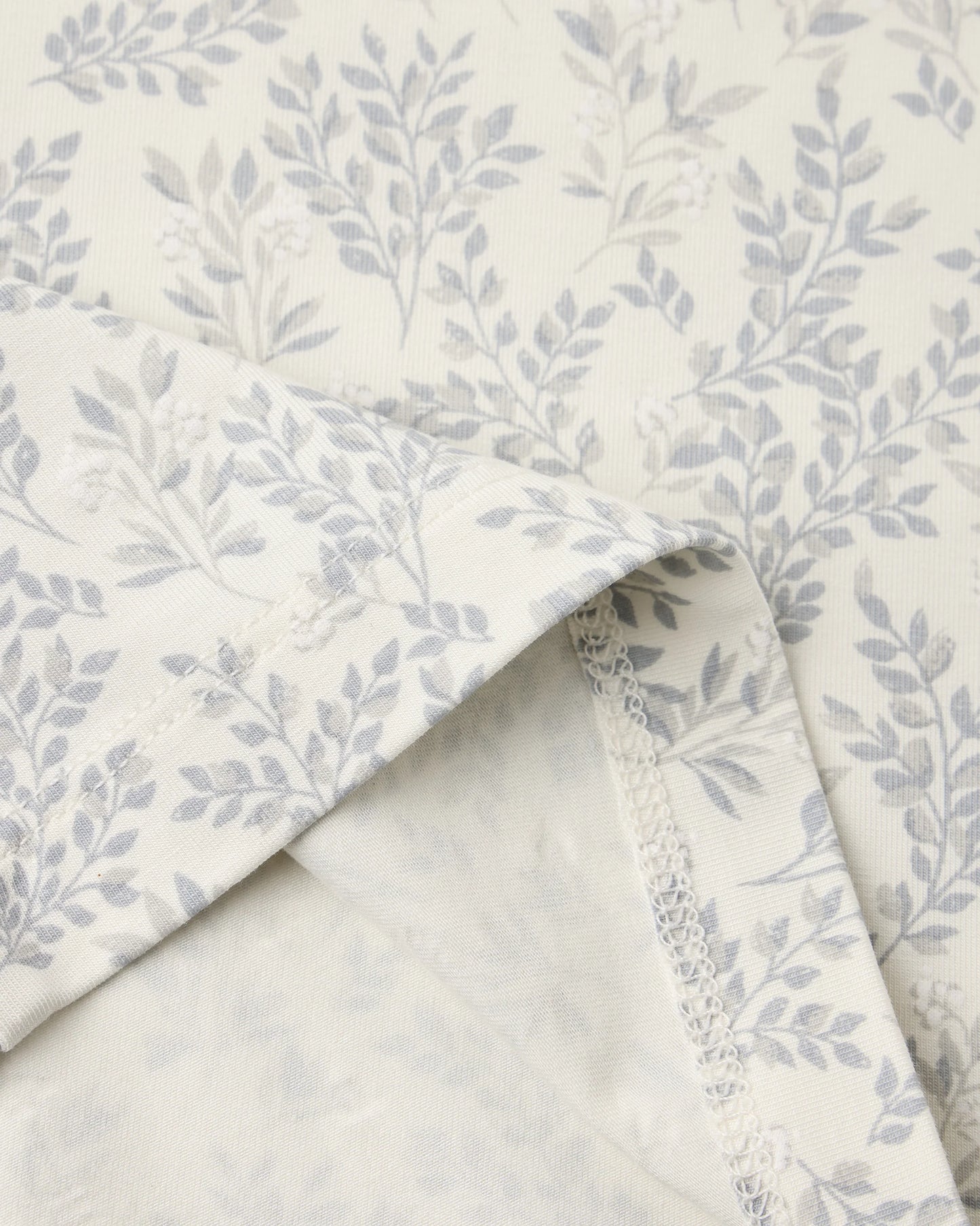 Quincy Mae Bamboo Pajama Set in Cloud Floral