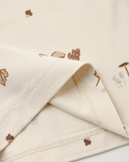 Quincy Mae Bamboo Pajama Set in Woodland