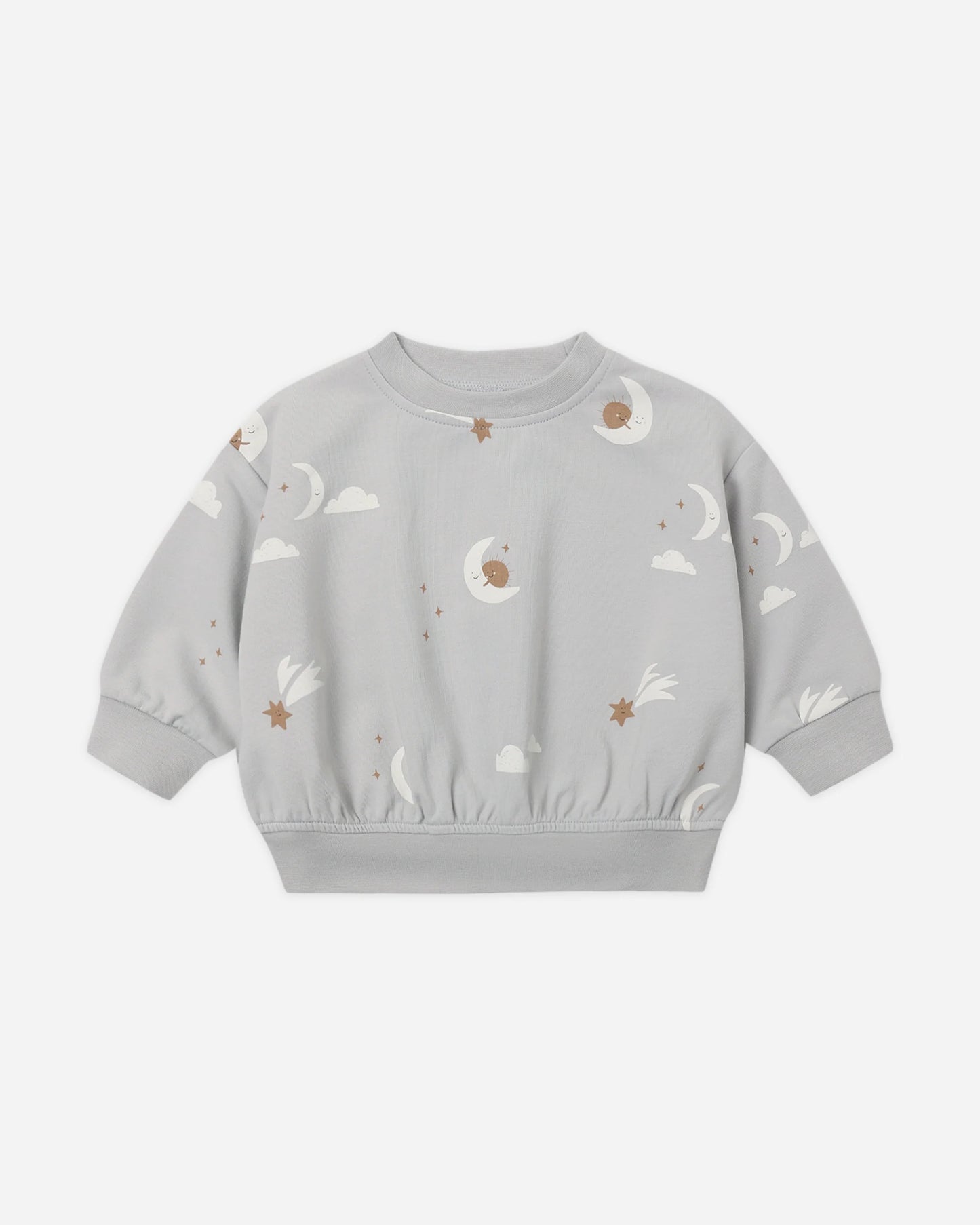 Quincy Mae Relaxed Sweatsuit in Sky Friends