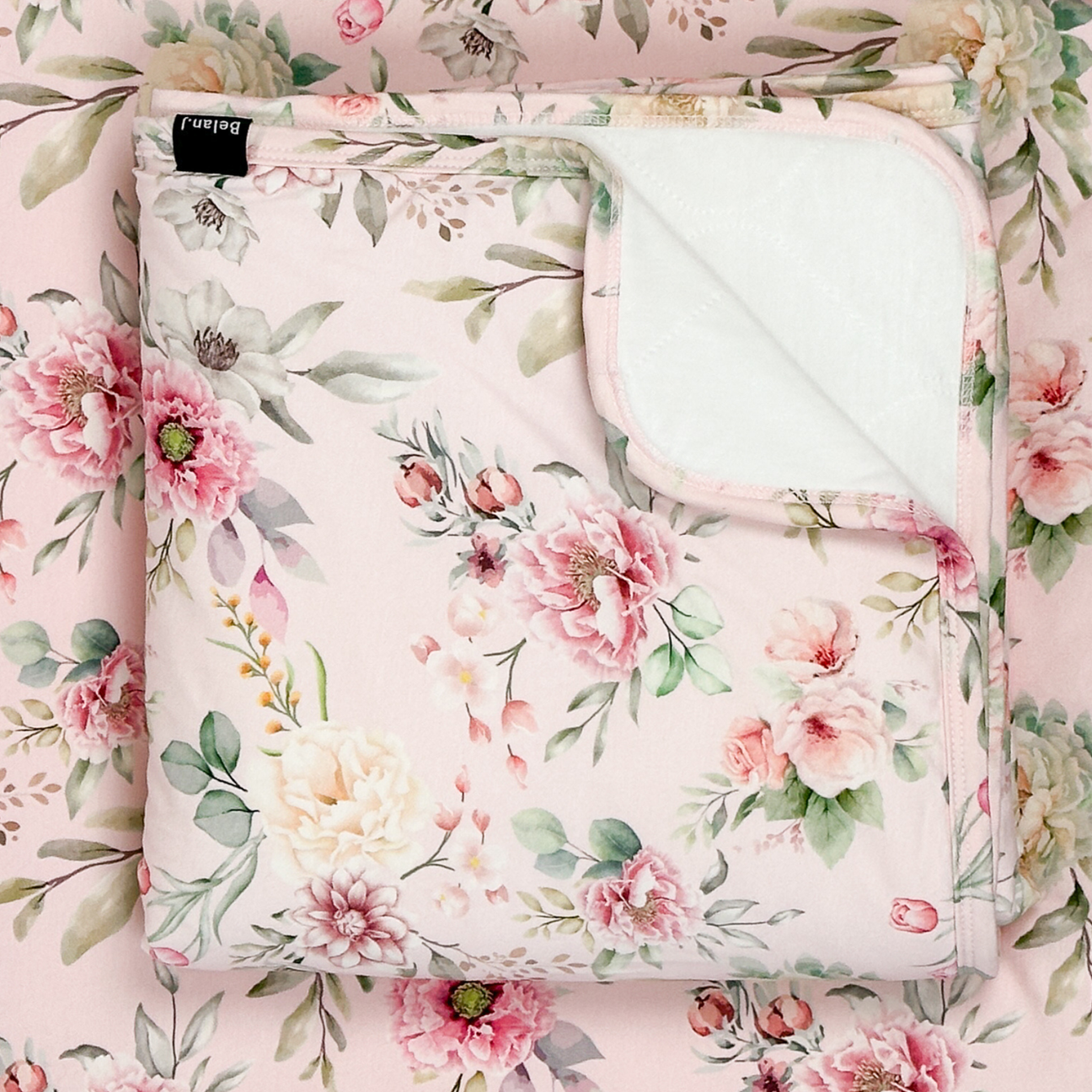 Belan J 1.0 TOG Child Blanket in Floral Bliss/Pastel Orchid