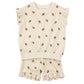 Miles the Label Terry Flutter Sleeve Top and Short Set