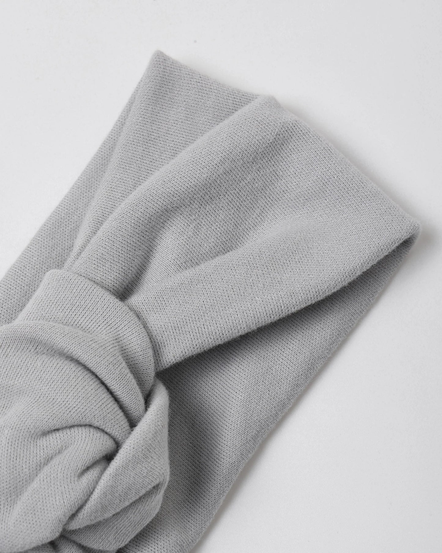 Quincy Mae Knotted Headband in Cloud