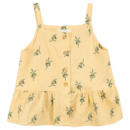 Miles the Label Short and Top Set in Summer Olives