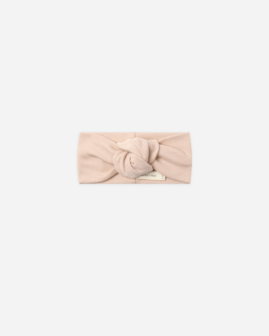 Quincy Mae Knotted Headband in Dusty Rose