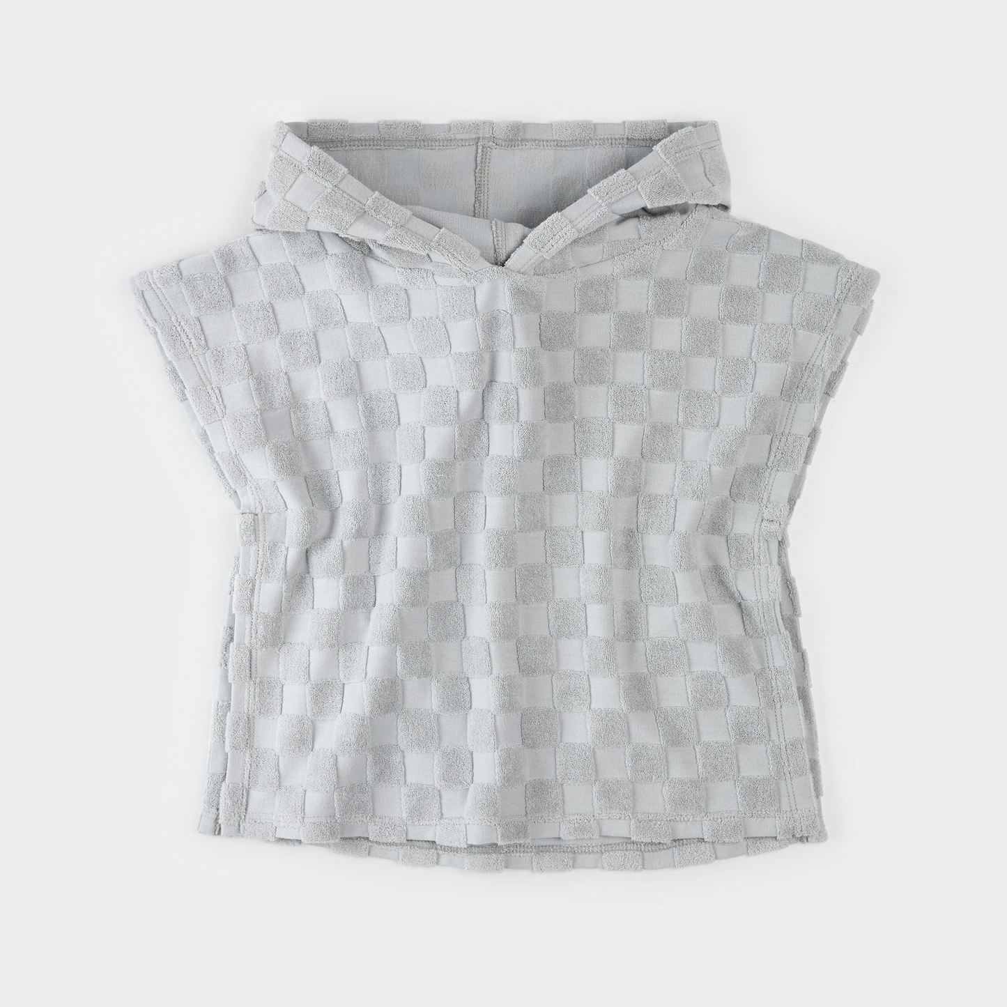 Petit Lem Beach Towel in Faded Blue Checkerboard