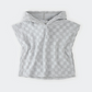 Petit Lem Beach Towel in Faded Blue Checkerboard