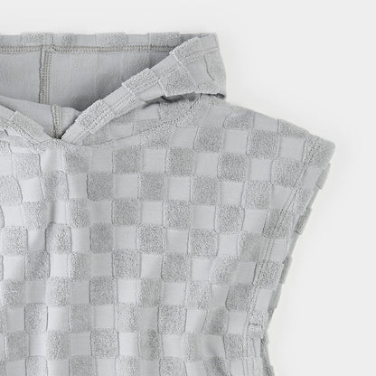 Petit Lem Beach Towel in Faded Blue Checkerboard