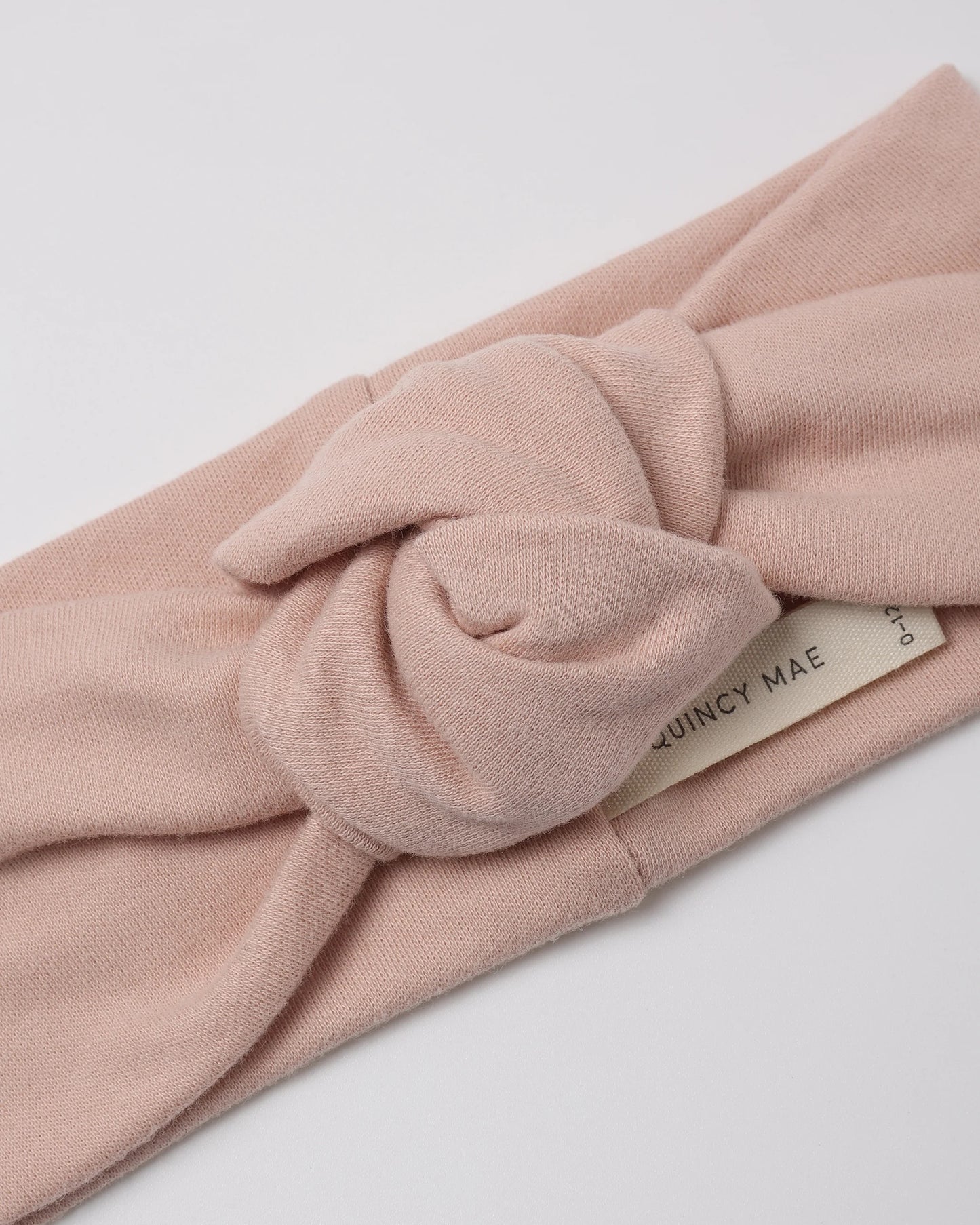 Quincy Mae Knotted Headband in Dusty Rose