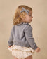 Quincy Mae Bow with Clip Set of 3 - Mulberry/Slate/Natural
