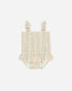 Quincy Mae Smocked One-Piece Swimsuit in Multi-Stripe