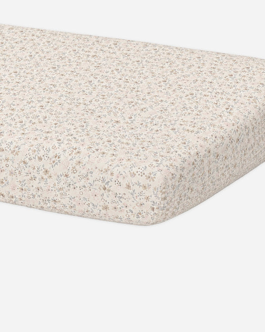 Quincy Mae Bamboo Crib Sheet in Bloom